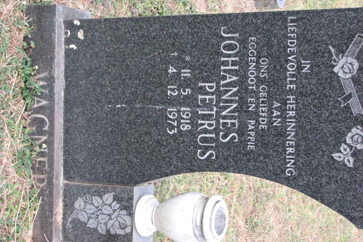 WAGNER Johannes Petrus 1918-1973