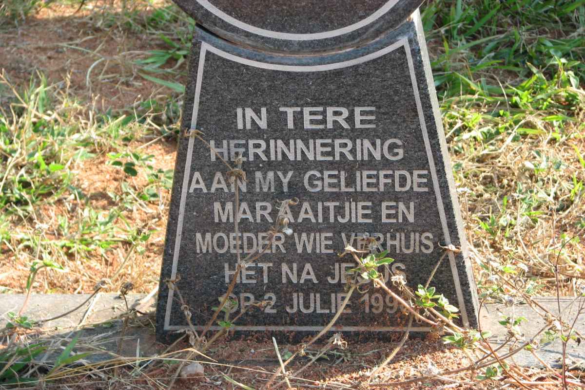 ? Maraaitjie -1998