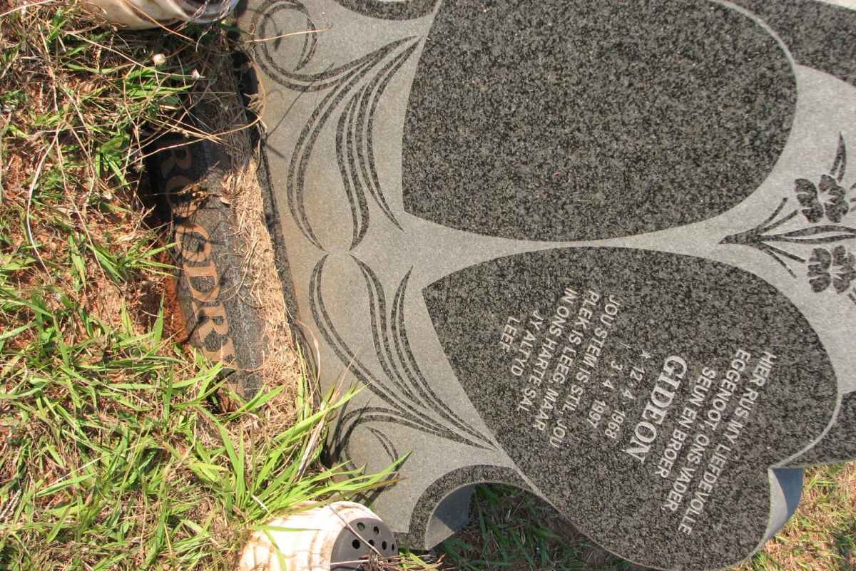 ? ROODRYK Gideon 1968-1997