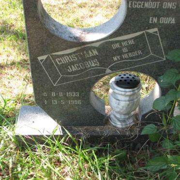 ? Christiaan Jacobus 1933-1996