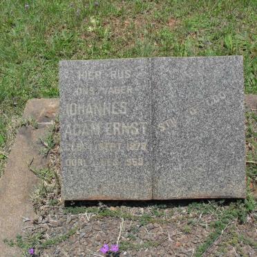 ERNST Johannes Adam 1878-1969