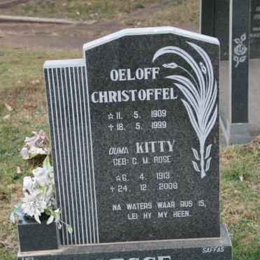GRESSE Oeloff Christoffel 1909-1999 &amp; C.M. ROSE 1913-2008