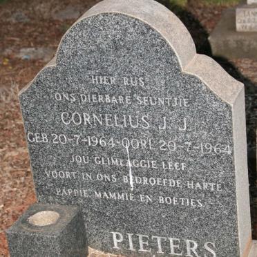 PIETERS Cornelius J.J. 1964-1964