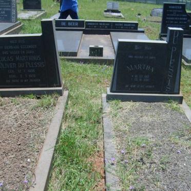 PLESSIS Lucas Marthinus Olivier, du 1906-1979 &amp; Martha 1913-1992