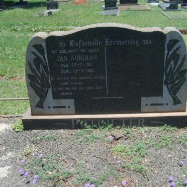 POTGIETER Jan Adriaan 1901-1961