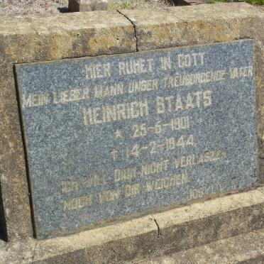 STAATS Heinrich 1901-1944