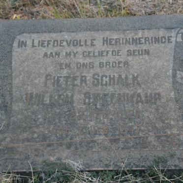 STEENKAMP Pieter Schalk Willem 1927-1947