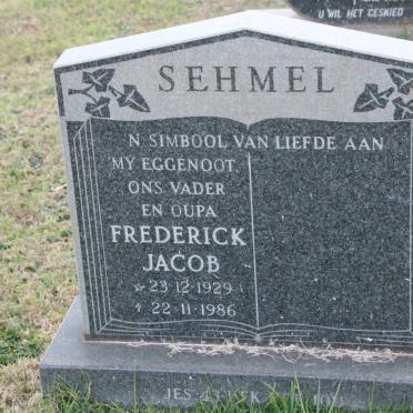 SEHMEL Frederick Jacob 1929-1986