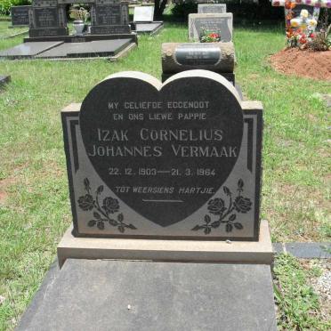 VERMAAK Izak Cornelius Johannes 1903-1964