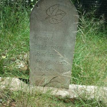 BOTHA Hendrik Gerhardus 1876-1941