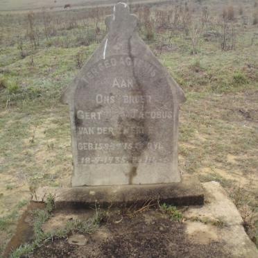 MERWE Gert Jacobus, van der 1915-1935