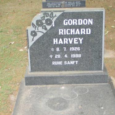 HARVEY Gordon Richard 1926-1988