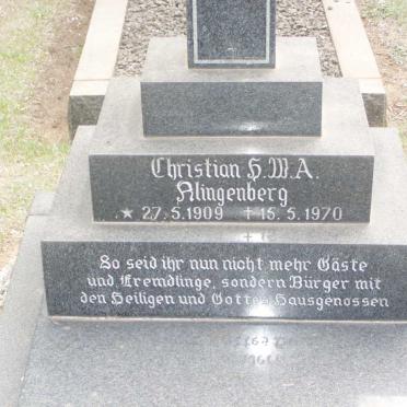 KLINGENBERG Christian H.W.A. 1909-1970