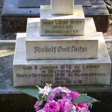 KUHN Rudolf Emil 1872-1958