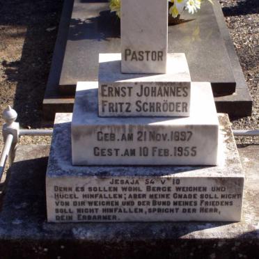 SCHRODER Ernst Johannes Fritz 1897-1955