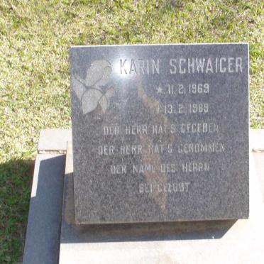 SCHWAIGER Karin 1969-1969