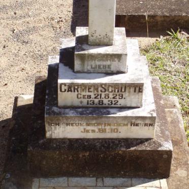 SCHUTTE Carmen 1929-1932