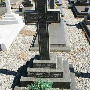 BÖHMER Bernhard 1921-1991