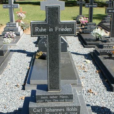 HOHLS Carl Johannes 1918-2004