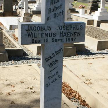 HAENEN Jacobus Josephus Wilhelmus 1887-1924