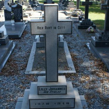 JOHANNES Lilly nee STIELAU 1890-1986