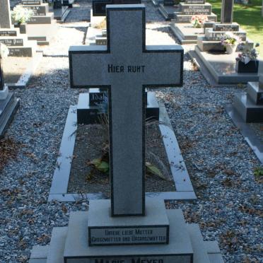 MEYER Marie nee STEFFEN 1890-1987