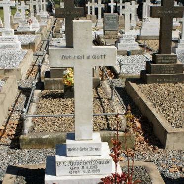 NAUDE Annchen 1913-1959