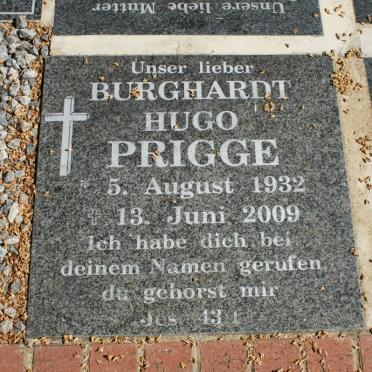 PRIGGE Burghardt Hugo 1932-2009