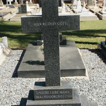 PAUL Christine nee BÖHMER 1892-1977