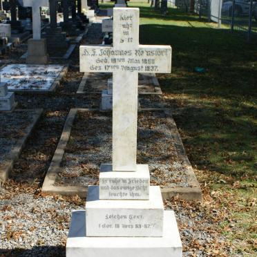 REINSTORF H.F. Johannes 1855-1937