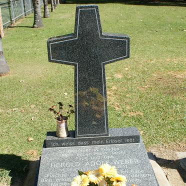 WEBER Herold Adolf 1938-2011