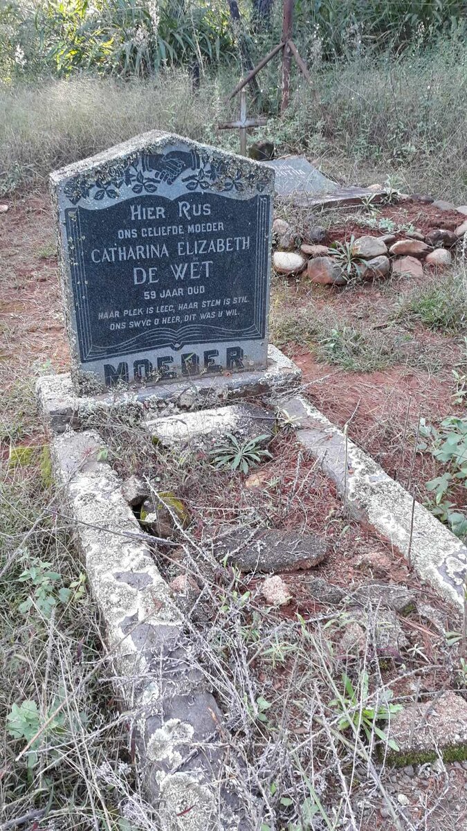 WET Catharina Elizabeth, de