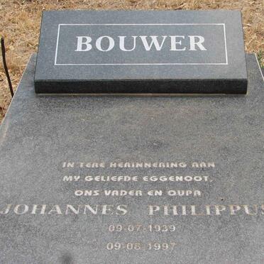BOUWER Johannes Philippus 1939-1997