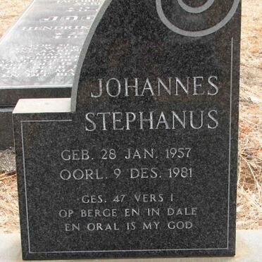 ROOS Johannes Stephanus 1957-1981