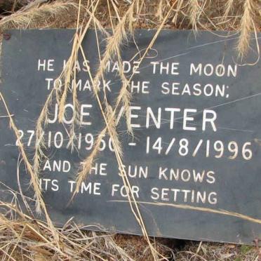 VENTER Joe 1960-1996