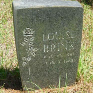BRINK Louise 1967-1968
