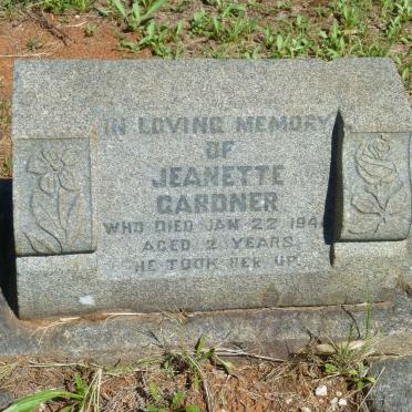 GARDNER Jeanette -1946