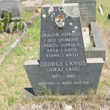 LAVUS George 1877-1942