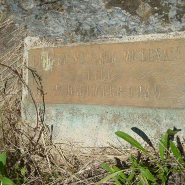 MC DONALD Richard Morison -1939