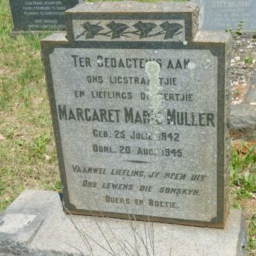 MULLER Margaret Marie 1942-1945