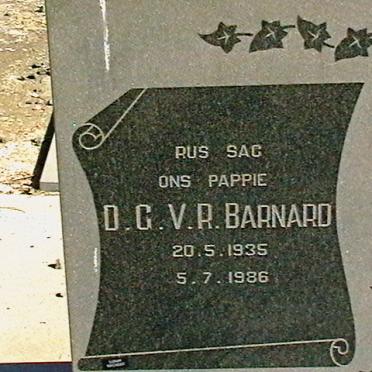 BARNARD D.C.V.R 1935-1986