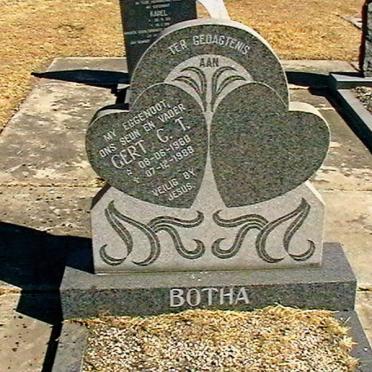 BOTHA Gert C.T. 1960-1988
