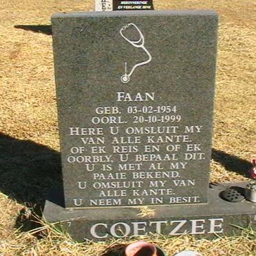 COETZEE Faan 1954-1999