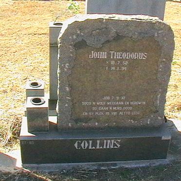 COLLINS John Theodorus 1952-1994