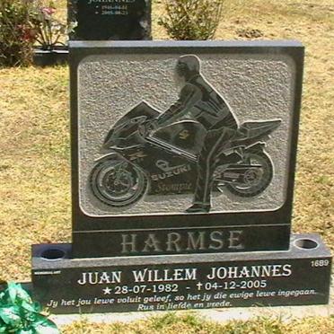 HARMSE Juan Willem Johannes 1982-2005