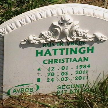 HATTINGH Christiaan 1984-2011