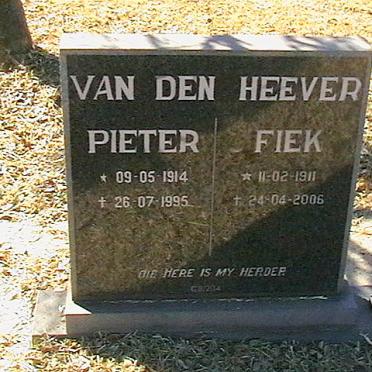 HEEVER Pieter, van den 1914-1995 &amp; Fiek 1911-2006