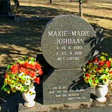 JORDAAN Maxie-Marié 1983-1991