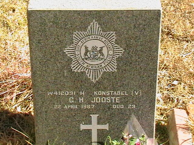 JOOSTE G.H. -1987
