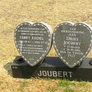 JOUBERT Dries 1938-2004 &amp; Fanny Rachel 1942-2002